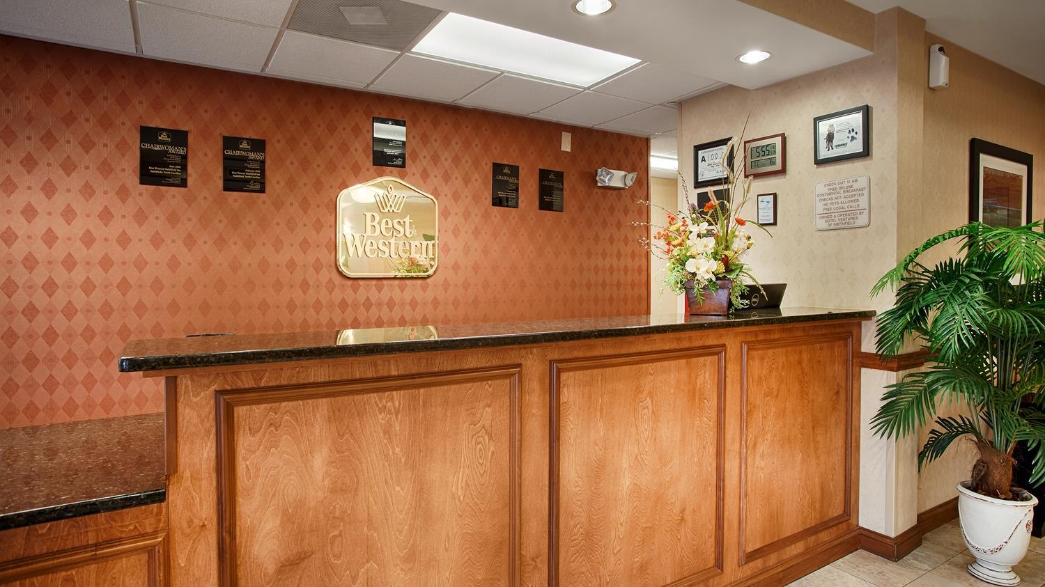 Best Western Smithfield Inn Dış mekan fotoğraf